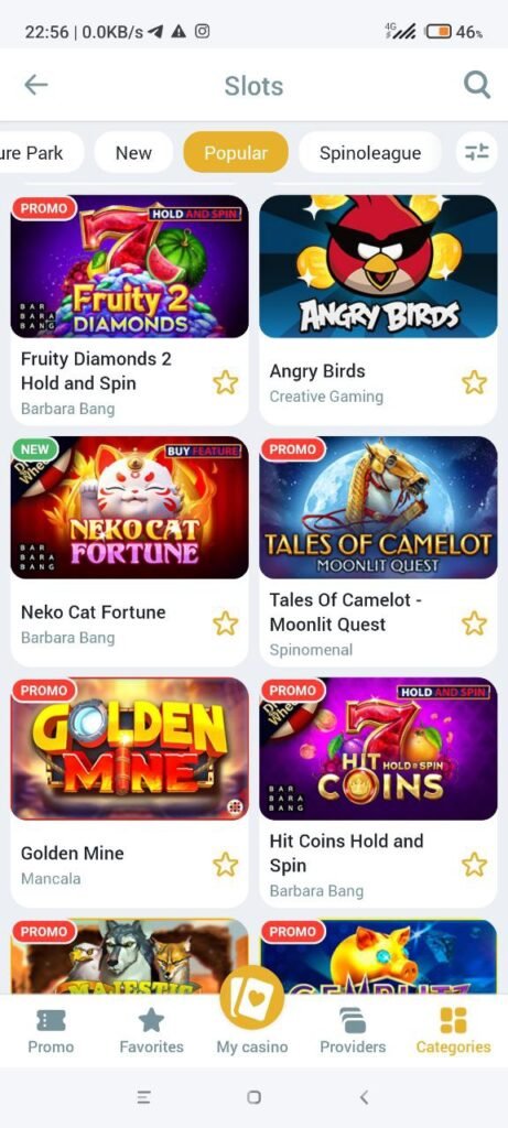 MelBet app new and promo games