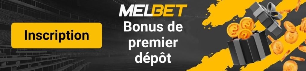 Logo de la page du bonus de Premier Dépôt MelBet