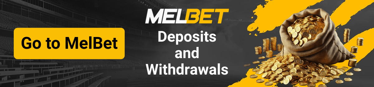 MelBet payment methods page logo