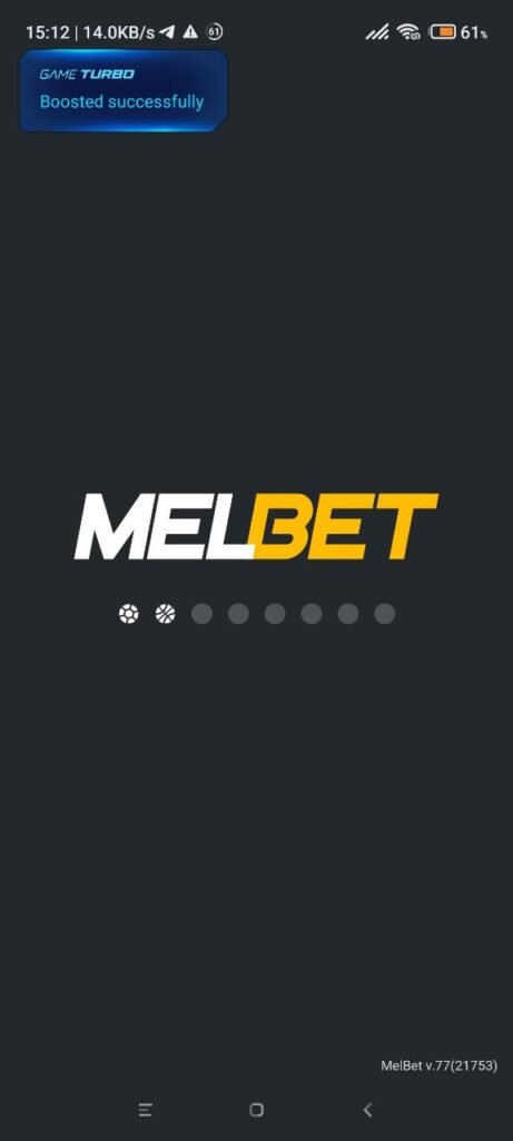 MelBet Android update - step 3