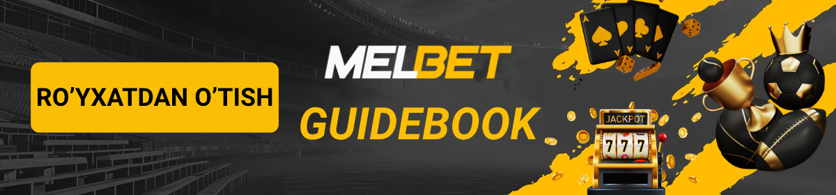 MelBet Guidebook logotipi