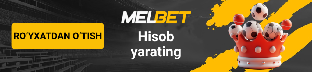 MelBet royxatdan otish sahifasi logotipi